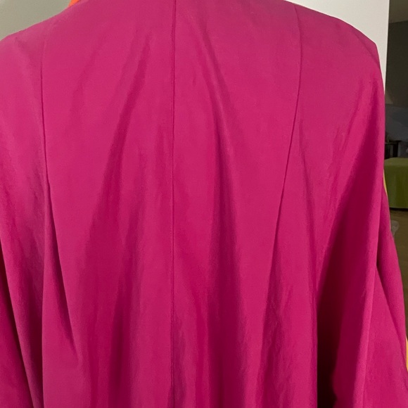 Custom made By Zetta Raincoat in multi color one size. Coat of many colors! - Picture 11 of 12